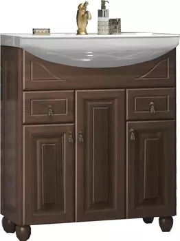 Тумба для комплекта Opadiris Тибет 75 с объемной филенкой, нагал 00-00003881