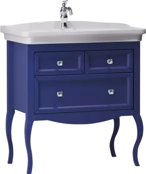 Тумба для комплекта Opadiris Валери 85 сапфир 00-00006802