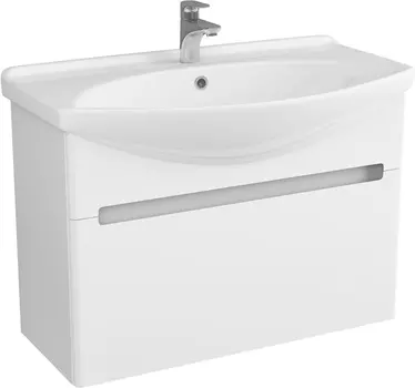 Тумба для комплекта Owl 1975 Lagerta 85 1 ящик, белая OW08.03.00