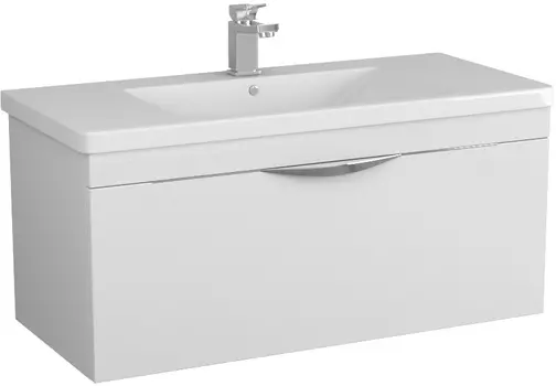 Тумба для комплекта Owl 1975 Sjel подвесная, белый лак, 100 OW25.03.00