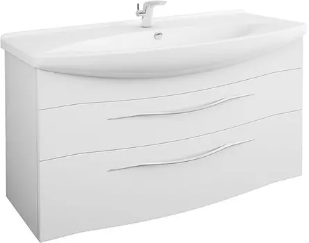 Тумба для комплекта Owl 1975 Vessla 105, подвесная, белый лак OW22.14.00