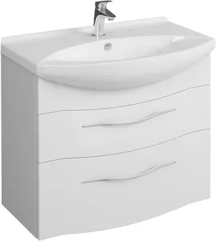 Тумба для комплекта Owl 1975 Vessla 75, подвесная, белый лак OW22.12.00