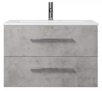 Тумба для комплекта подвесная Creto Ares 80 серая 10-1113B