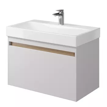 Тумба для комплекта подвесная Creto Etna 80 White 4-1078W