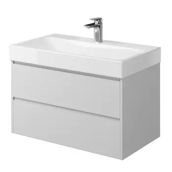 Тумба для комплекта подвесная Creto Scala 80 White 3-1078W