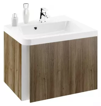 Тумба для комплекта Ravak SD 10° 65 темный орех R X000000750