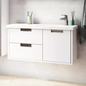 Тумба для комплекта Roca Etna 100 белый глянец 857302806