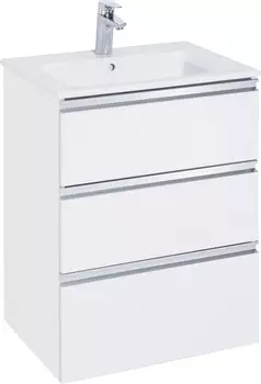 Тумба для комплекта Roca The Gap 60, 3 ящика, белый глянец 857552806