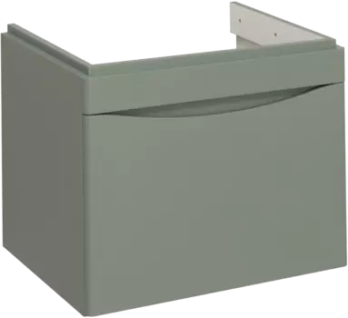 Тумба для комплекта Runo Афина 60 подвесная, цемент 00-00001205