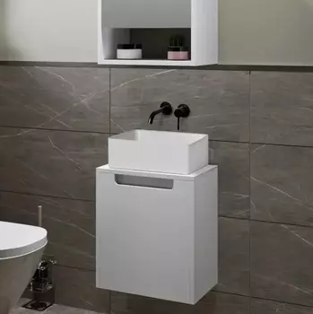 Тумба для комплекта Runo Бари Микра 40 белая 00-00001975