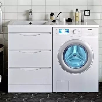 Тумба для комплекта Runo Орион 60 под стиральную машину УТ000003442