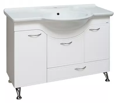 Тумба для комплекта Runo Севилья 105 с бельевой корзиной