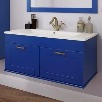 Тумба для комплекта Sanflor Ванесса 95, подвесная, индиго С15330