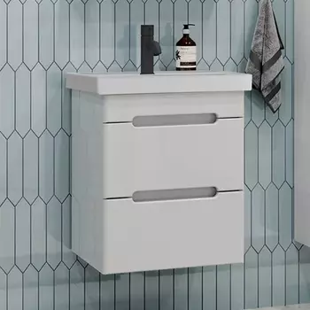 Тумба для комплекта Sanstar Адель 50 подвесная, белая 209.1-1.4.1.