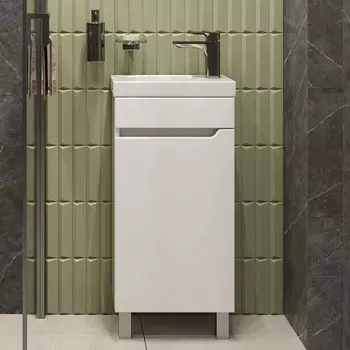 Тумба для комплекта Sanstar Лайн 40 белая 277.1-1.5.1.