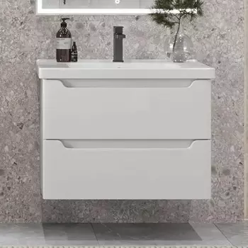 Тумба для комплекта Sanstar Lanciano 80 подвесная, белая 306.1-1.5.1.