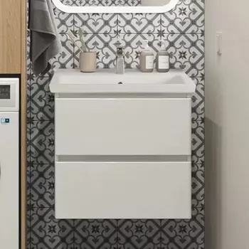 Тумба для комплекта Sanstar Riana 60 подвесная, белая 288.1-1.5.1.