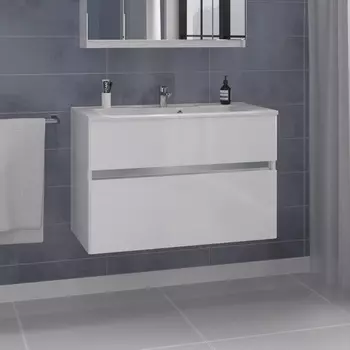 Тумба для комплекта Sanstar Велья 100 подвесная, белая 63.2-1.4.1.