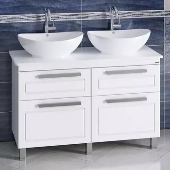 Тумба для комплекта СанТа Нептун 120 напольная, со столешницей 230010