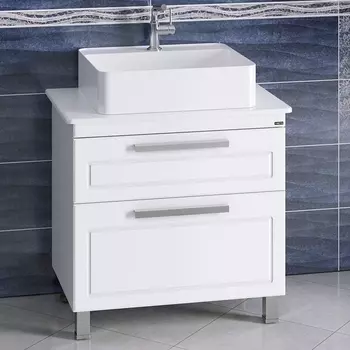 Тумба для комплекта СанТа Нептун 80 напольная, со столешницей 230007н