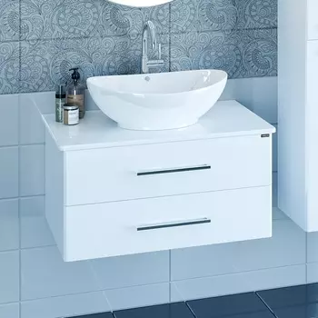 Тумба для комплекта СанТа Вегас 80 подвесная, со столешницей 226015л