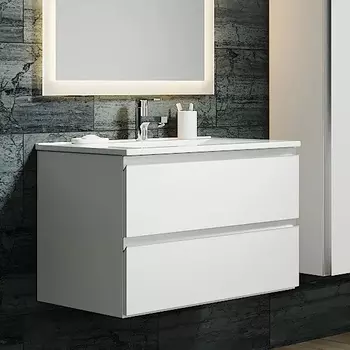 Тумба для комплекта Sanvit Авеню 2 80, белая Kavenu280w