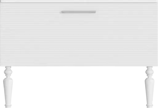 Тумба для комплекта Sanvit Эмми 3Д 120 белая Kemmy1203d