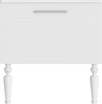 Тумба для комплекта Sanvit Эмми 3Д 80 белая Kemmy0803d