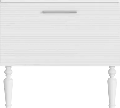 Тумба для комплекта Sanvit Эмми 3Д 90 белая Kemmy0903d