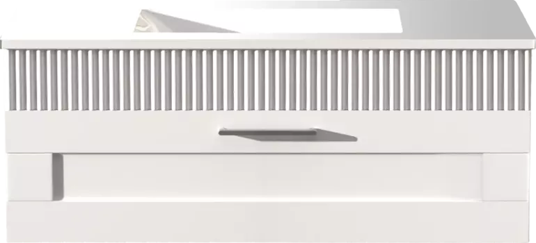 Тумба для комплекта Sanvit Турин 1 100, белая Kturin1100