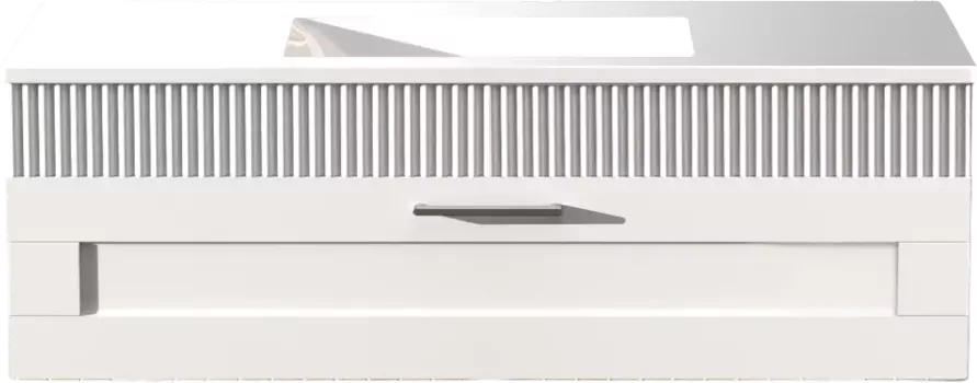 Тумба для комплекта Sanvit Турин 1 120, белая Kturin1120