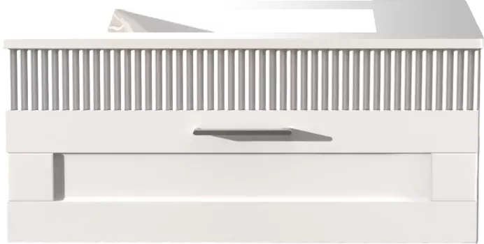 Тумба для комплекта Sanvit Турин 1 90, белая Kturin1090