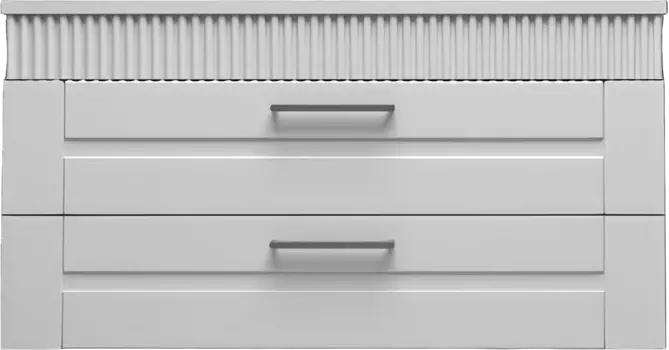 Тумба для комплекта Sanvit Турин 2 100, белая Kturin2100