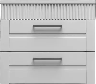 Тумба для комплекта Sanvit Турин 2 60, белая Kturin2060