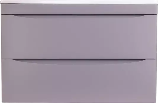 Тумба для комплекта Style Line Бергамо Мини 90 Люкс Plus подвесная, антискрейтч серая СС-00002365