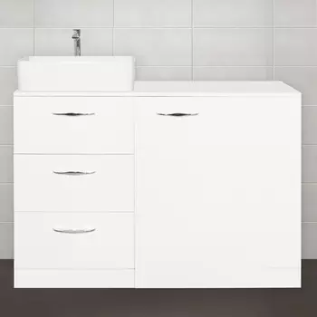 Тумба для комплекта Style Line Берн 120 Plus, под стиральную машину ЛС-000010046