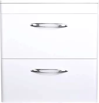 Тумба для комплекта Style Line Каре 60 подвесная, Люкс Plus, белая СС-00002268