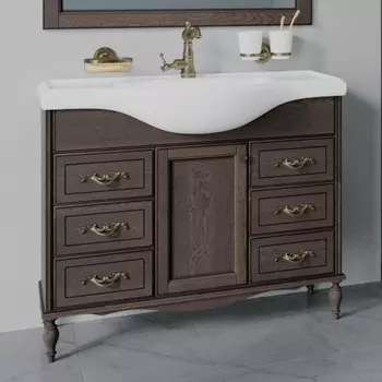 Тумба для комплекта ValenHouse Астер 105 кальяри, фурнитура бронза А105_ТКБ