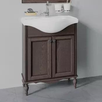 Тумба для комплекта ValenHouse Астер 65 кальяри, фурнитура хром А65_ТКХ