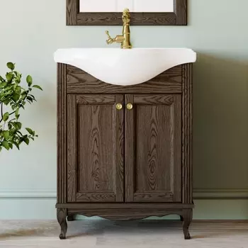 Тумба для комплекта ValenHouse Эллина 65 кальяри, фурнитура золото E65_ТКЗ