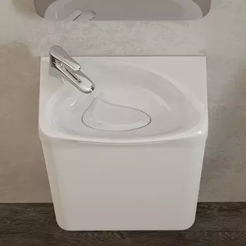 Тумба для комплекта Velvex Bio белая tpBIO.40-21