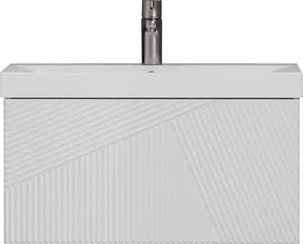 Тумба для комплекта Velvex Edge 70.1Y, подвесная, белая Tp.EDG.9696.70.1Y белый глянец