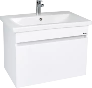 Тумба для комплекта VIANT Мальта 80 подвесная, белая, 1 ящик VMAL80COBEL-T1YP