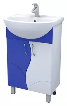 Тумба для комплекта Vigo Alessandro 4-55 синяя А-0-550В(Уют)-син