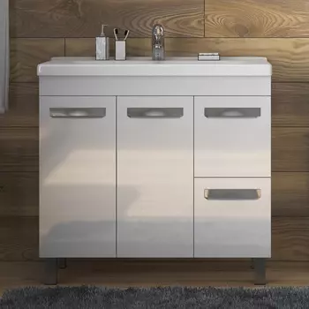 Тумба для комплекта Vigo Plaza 80 Tn.PLA.MIR.80.2D.2Y