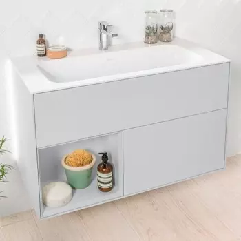 Тумба для комплекта Villeroy & Boch Finion G030GJGJ 100 с подсветкой и освещением стены