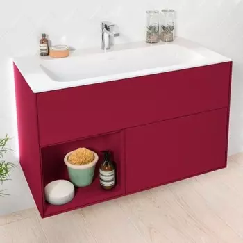 Тумба для комплекта Villeroy & Boch Finion G030HBHB 100 с подсветкой и освещением стены