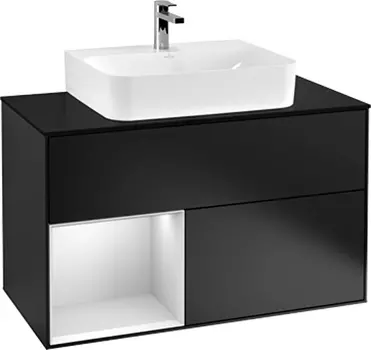 Тумба для комплекта Villeroy & Boch Finion G112MTPD 100 с подсветкой и освещением стены