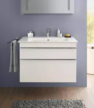Тумба для комплекта Villeroy & Boch Venticello 80 A92501 glossy white A92501DH