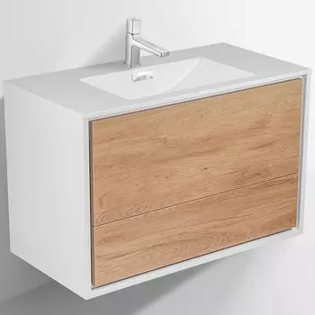 Тумба для комплекта Vincea Alessia VMC-1S900YW подвесная Y.Oak